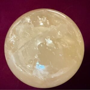 Natural Calcite Sphere